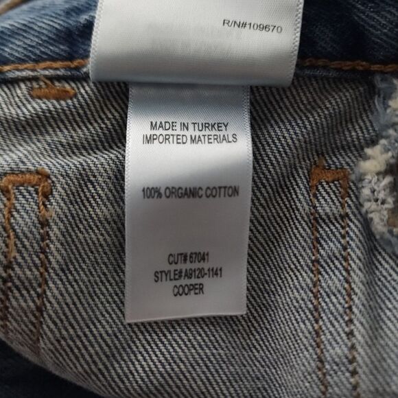 AGOLDE Cooper Cargo in Denim Blue Women's 27 - Picture 9 of 10